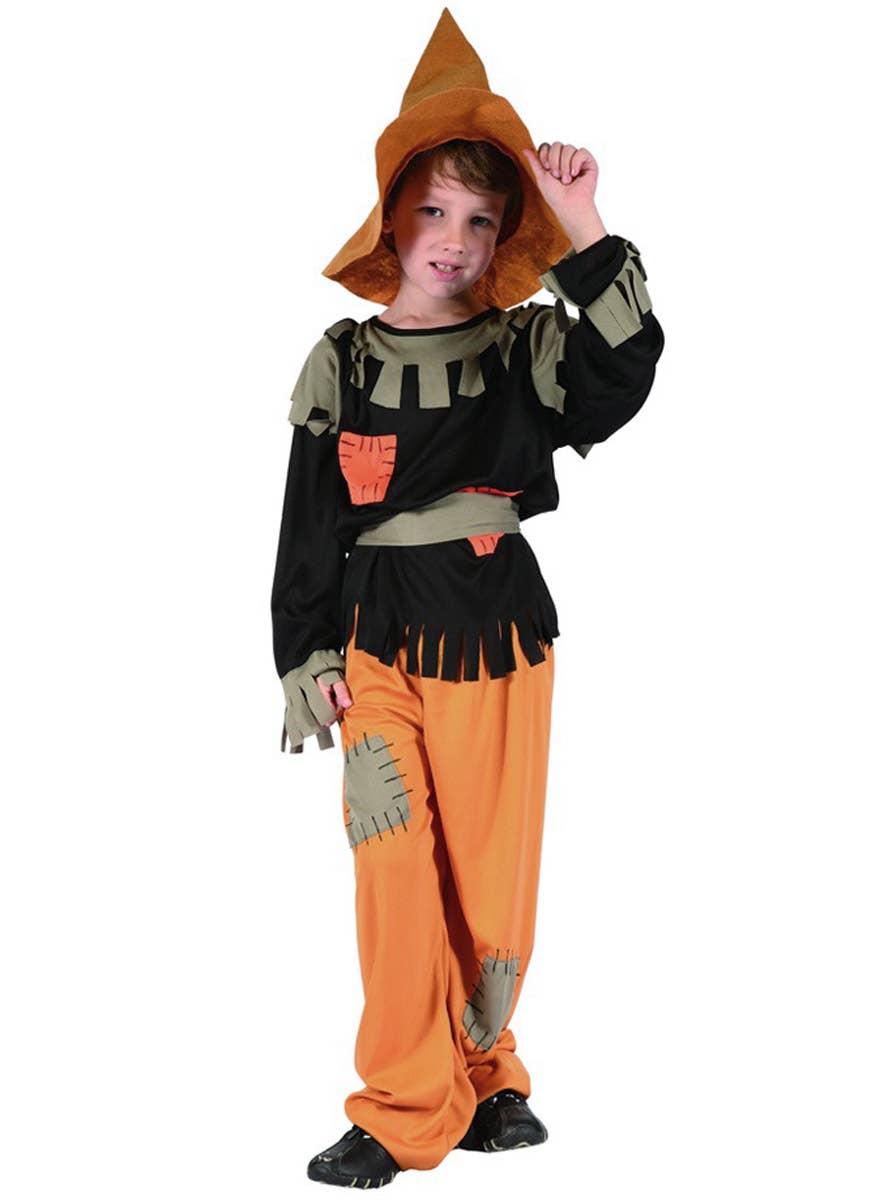Image of Storybook Scarecrow Boy's Wizard of Oz Costume