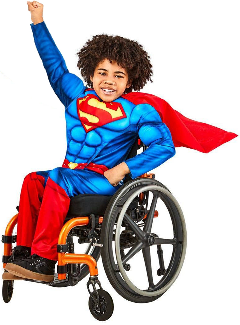 Image of Adaptive Superman Boys DC Superhero Costume - Main Image