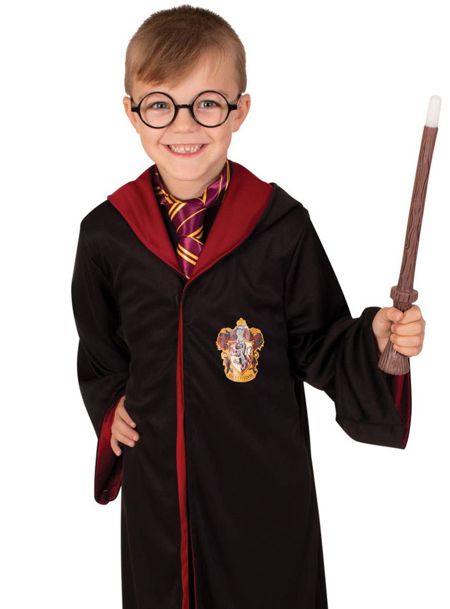Boys Gryffindor House Costume Robe - Close Image