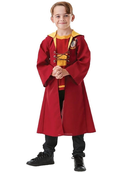 Image of Gryffindor Quidditch Robe Boys Book Week Costume