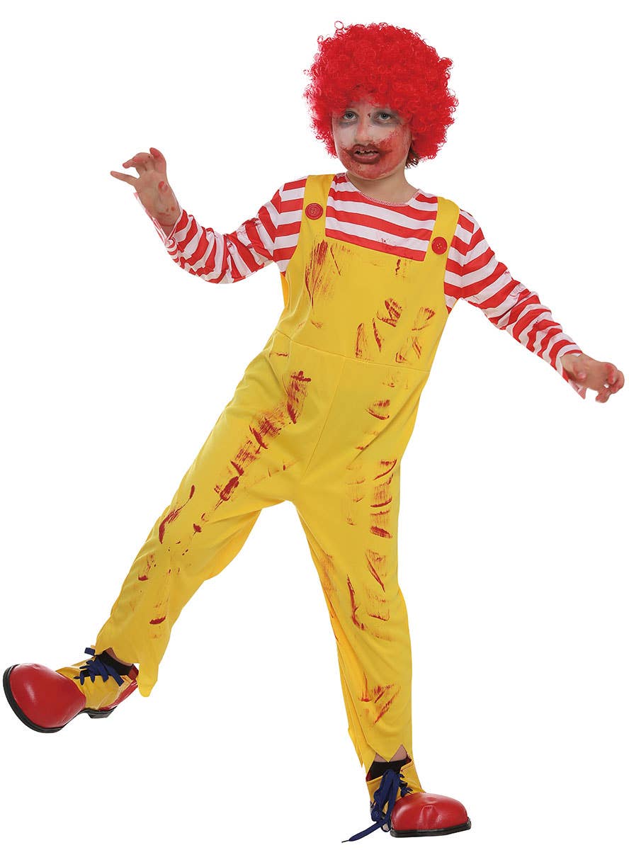 Image of Killer Mcdonald Boys Halloween Costume - Alternate Image