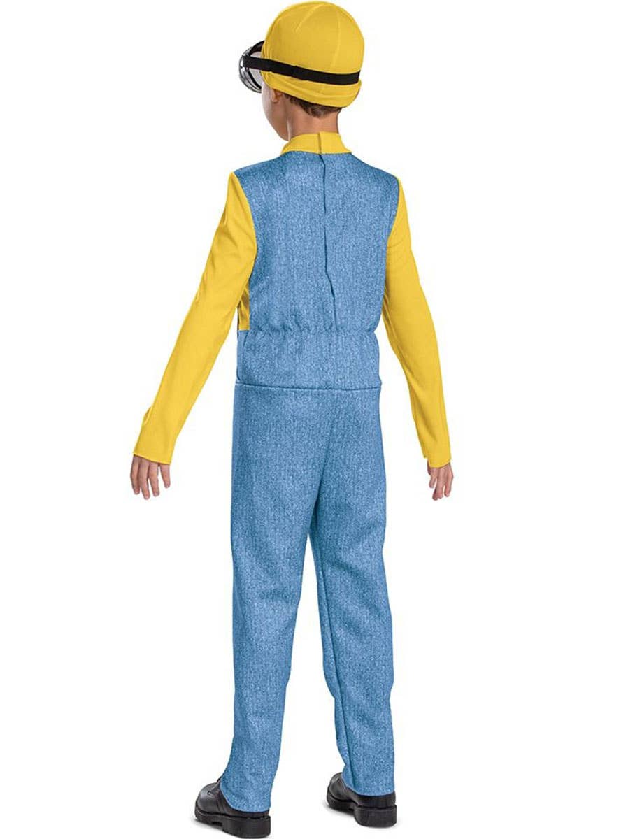 Image of Despicable Me Boy's Licensed Minion Costume - Back View