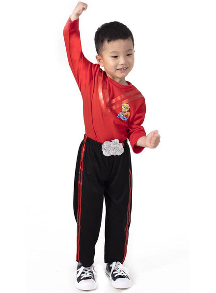 Image of The Wiggles Boys Red Wiggle 30th Anniversary Costume - Front Image