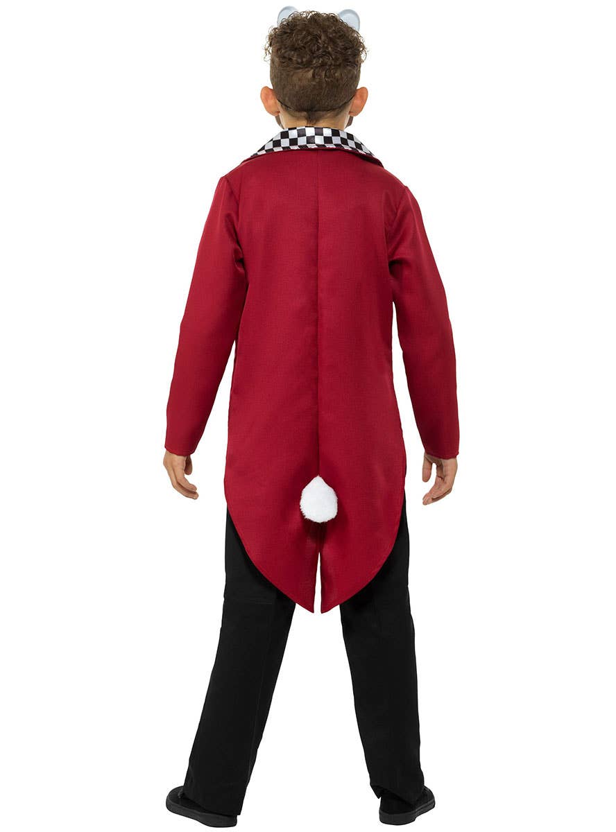 Image of White Rabbit Boys Book Week Costume - Back Image