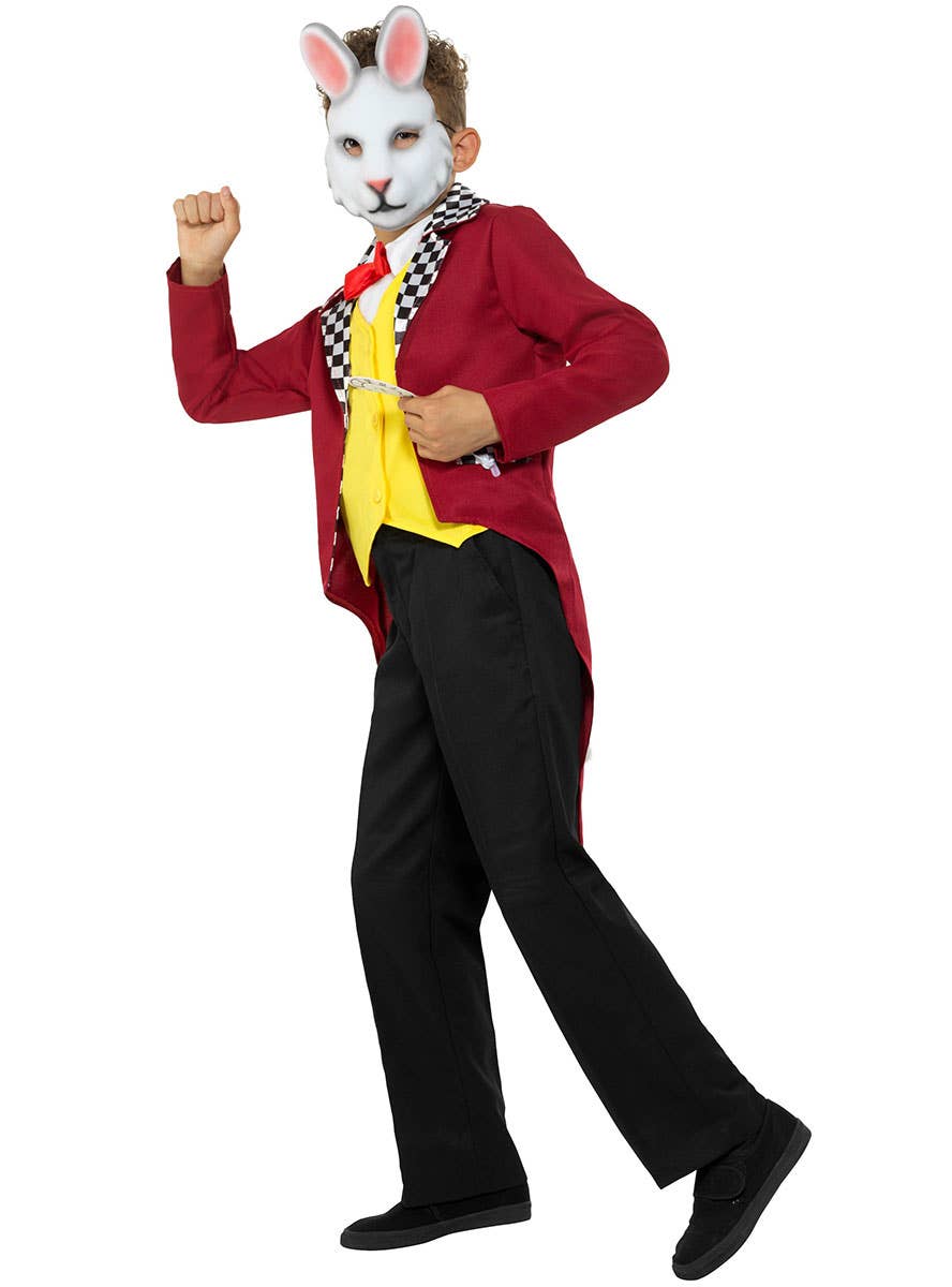 Image of White Rabbit Boys Book Week Costume - Side Image