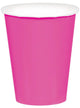 Image of Bright Pink 20 Pack Paper Party Cups