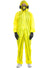 Image of Hazardous Yellow Quarantine Adult's Jumpsuit Costume