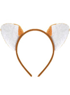 Image of Cute Fox Ears on Headband Costume Accessory