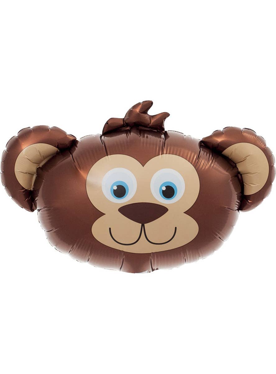 Image of Brown Bear Head Foil Party Balloon