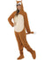 Frolicking Brown Fox Womens Animal Costume - Front Image