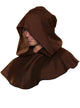 Image of Hooded Brown Monk Cowl Costume Accessory