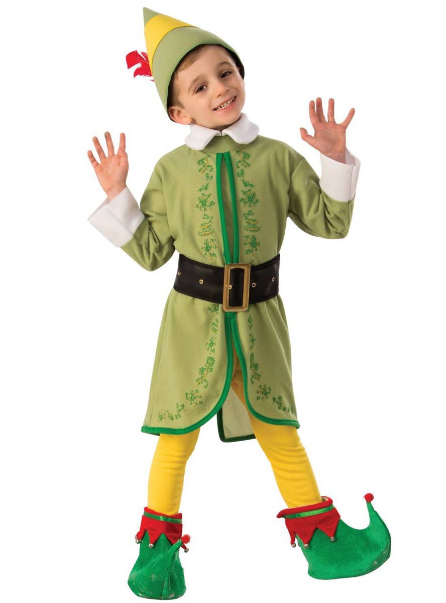 Image of Buddy the Elf Boys Licensed Christmas Costume