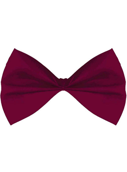 Image of Rich Burgundy Bow Tie Costume Accessory