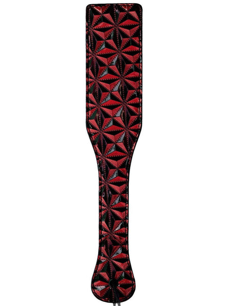 Image of Patterned Burgundy Red Costume Paddle