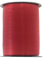 Image of Burgundy Satin Chrome 455m Long Curling Ribbon