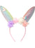 Image of Iridescent Pastel Glitter Bunny Ears Costume Headband