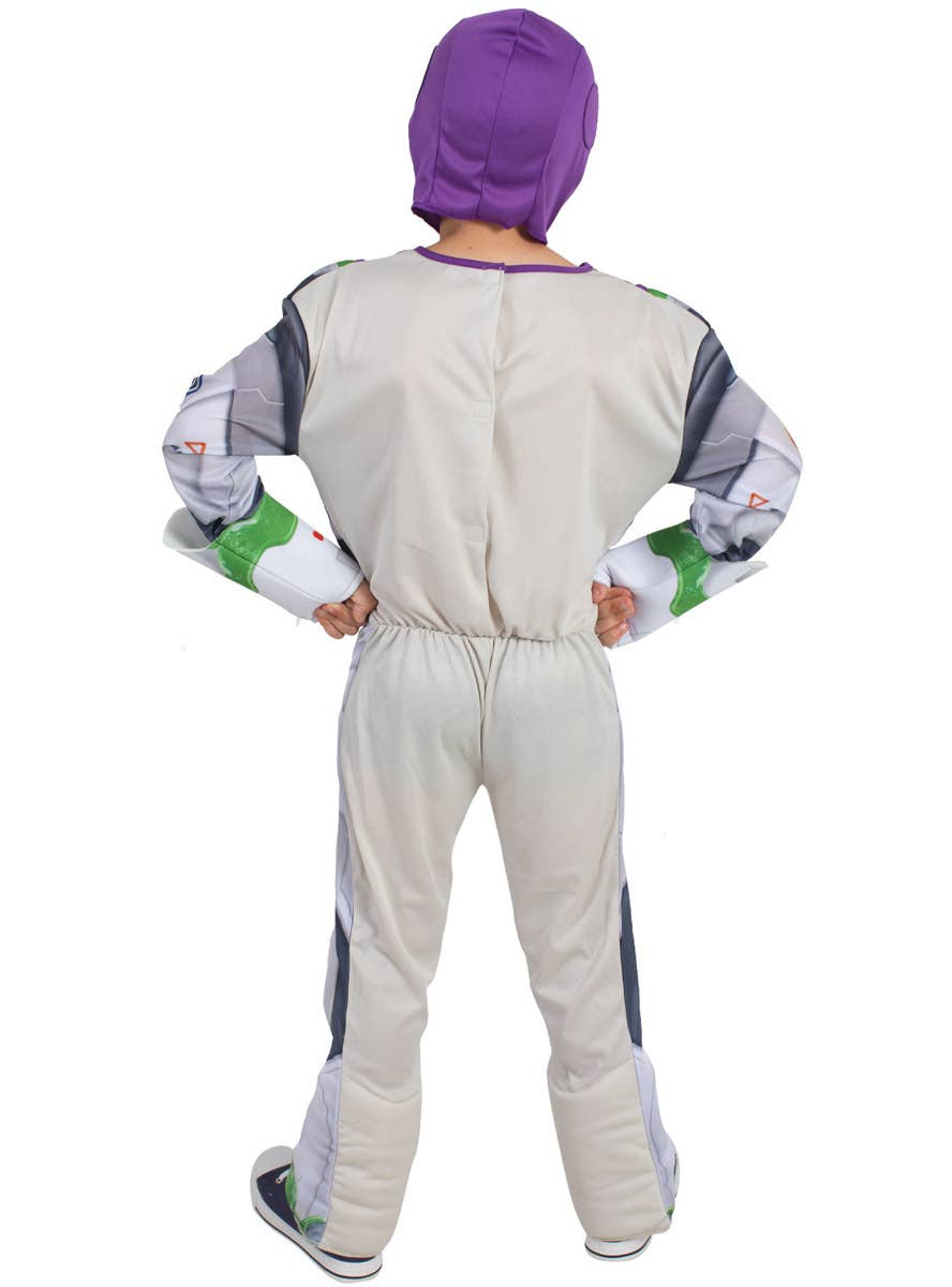 Image of Buzz Lightyear Movie Girls Toy Story Costume - Back View