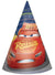 Image Of Cars 8 Pack Paper Cone Party Hats