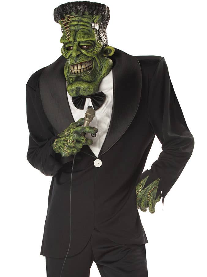 Men's Deluxe Big Frank Frankenstein Halloween Costume Close Image