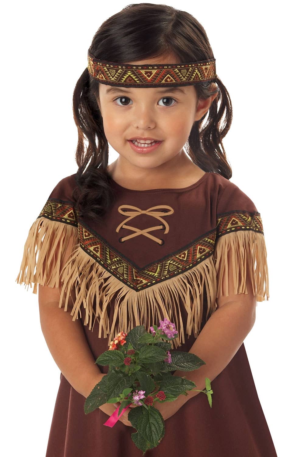 Lil Indian Native American Girls Costume Image 2