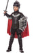 Boys Renaissance Black Knight Fancy Dress Costume