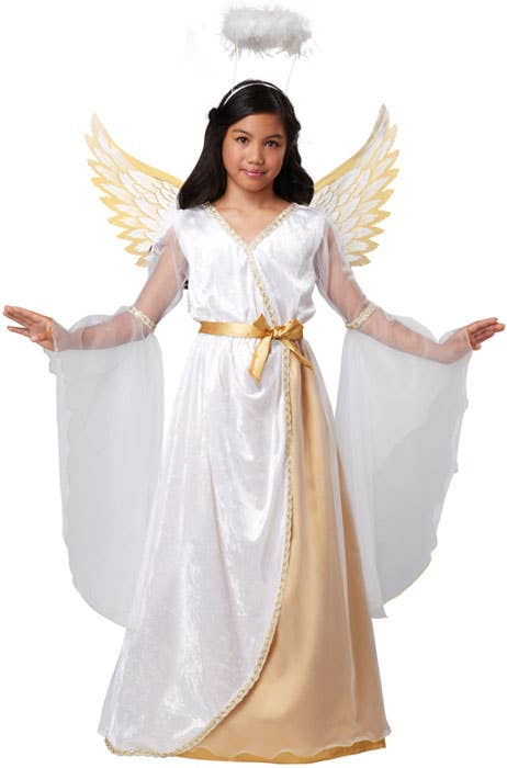 Guardian Angel Girls Christmas Costume