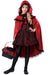 Girls Gothic Red Riding Hood Halloween Costume