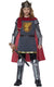 Medieval King Red and Silver Boys Costume Main Image