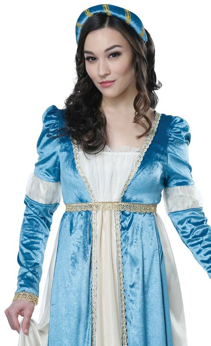 Women's Shakespeare Juliet Fancy Dress Costume Close Image