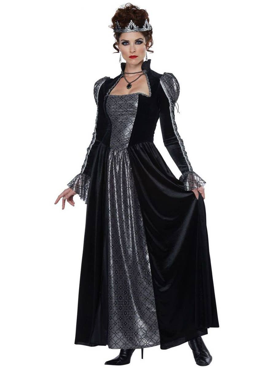 Women's Evil Dark Majesty Halloween Costume Front Image