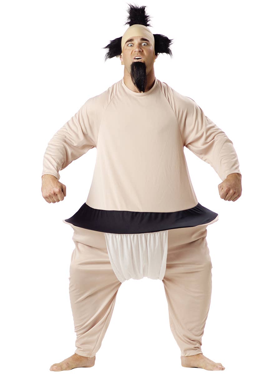 Novelty Sumo Wrestler Men's Funny Costume - Main Image