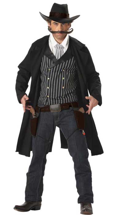 Texan Gunfighter Mens Wild West Costume