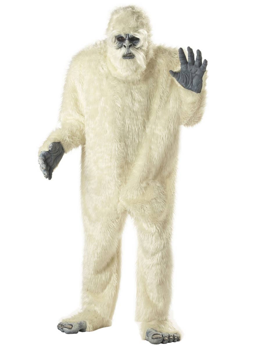 Deluxe Abominable Snowman Adult Halloween Costumes - Main Image