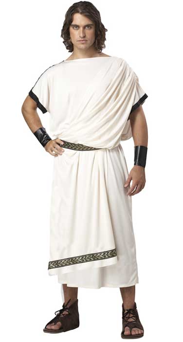 Mens Deluxe Classic Toga Costume