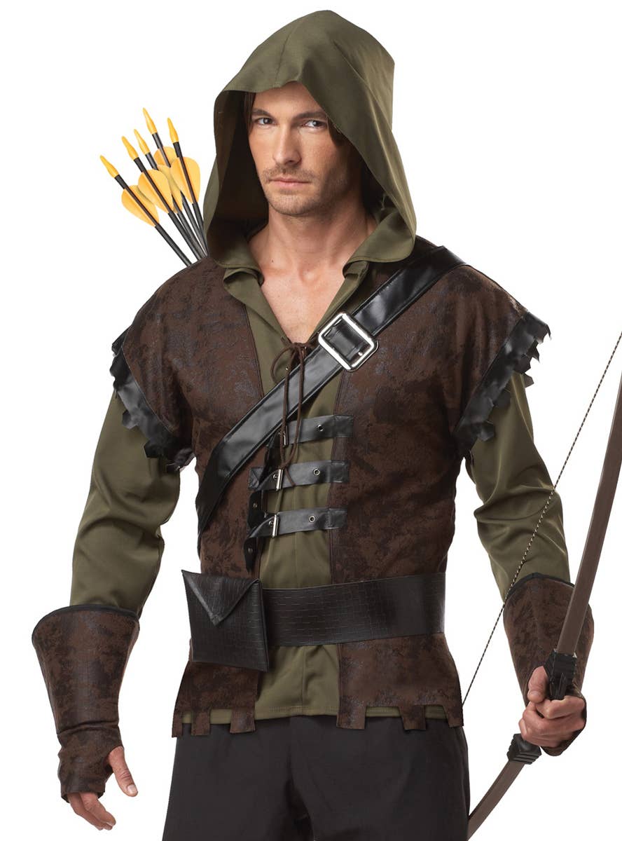 Men's Robin Hood Storybook Costume - Alternative Image