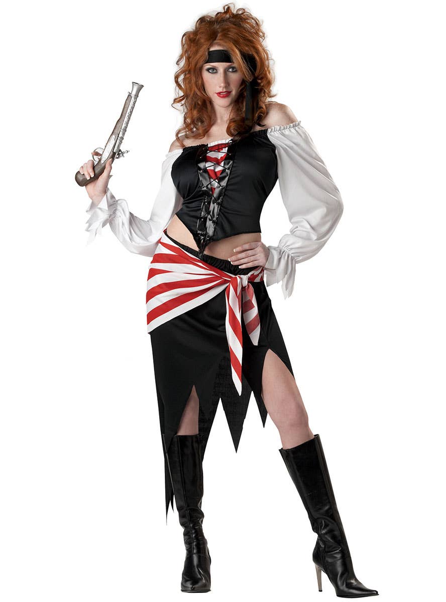 Ruby the Pirate Beauty Women's Fancy Dress Costume Main Image