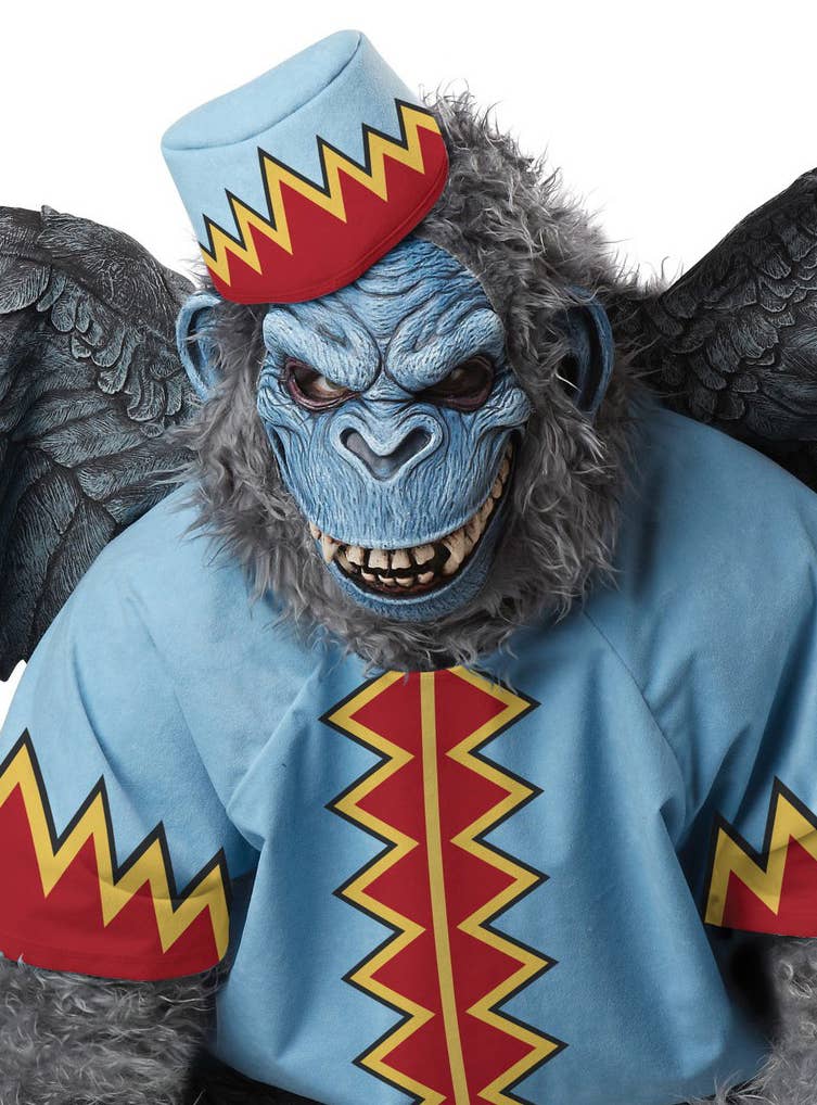 Adult's Deluxe Evil Winged Flying Monkey Wizard of Oz Fancy Dress Costume View 4