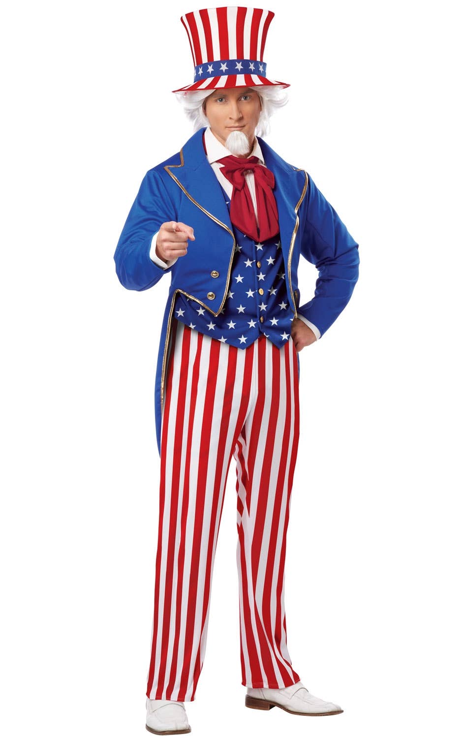 American Symbol Uncle Sam Fancy Dress Costume Main Image