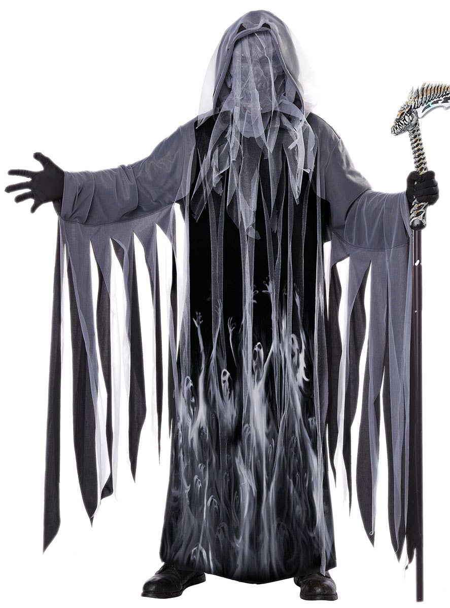 Men's Soul Taker Halloween Costume Front View 