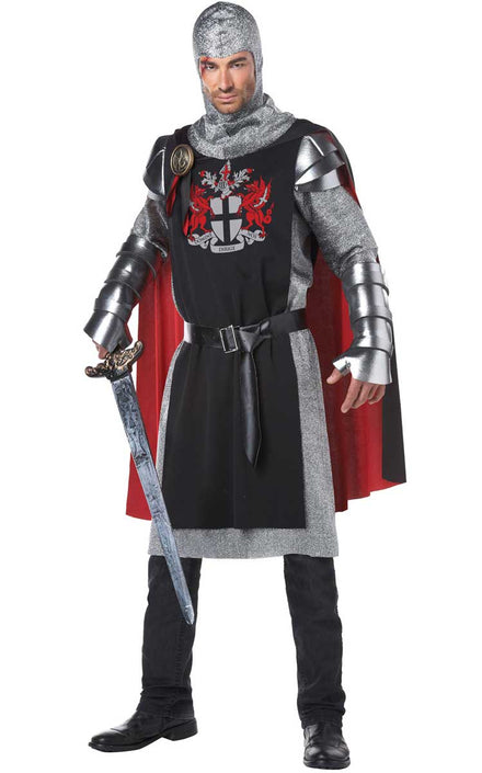 Adult's Renaissance Knight Fancy Dress Costume