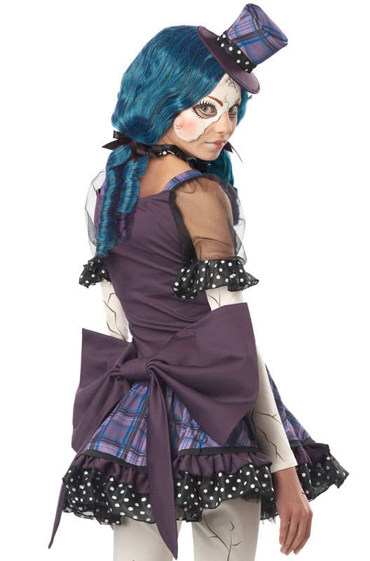 Broken Doll Womens Halloween Costume Back Image