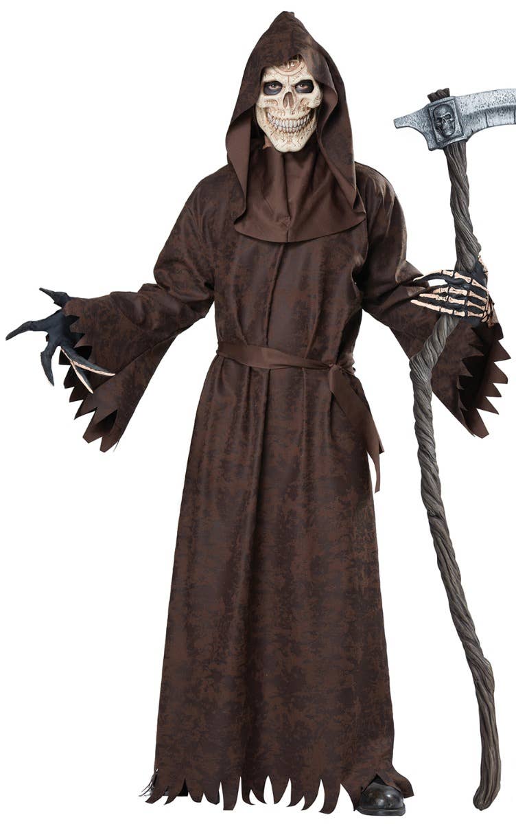 Ancient Reaper Mens Costume | Mens Grim Reaper Halloween Costume