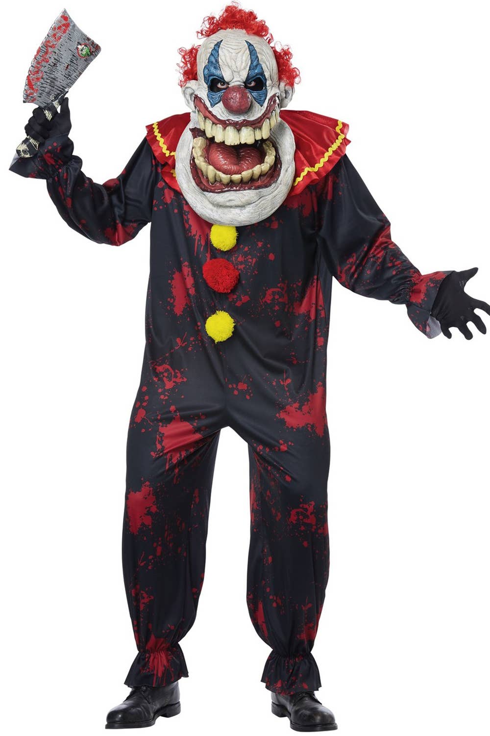 Die Laughing Clown Deluxe Mens Halloween Costume