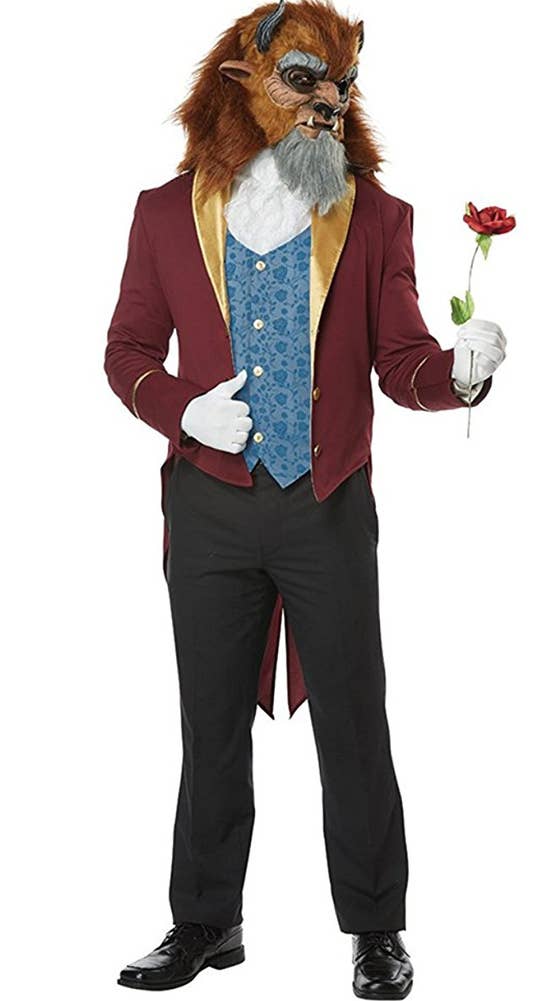 Storybook Beast Men's Beauty and the Beast Costume Alternate Image