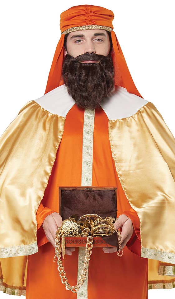 Wise Man - Men's Gaspar Nativity Play Costume - Front 