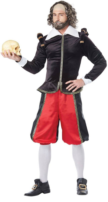 William Shakespeare Mens Historical Figure Costume - Main Image