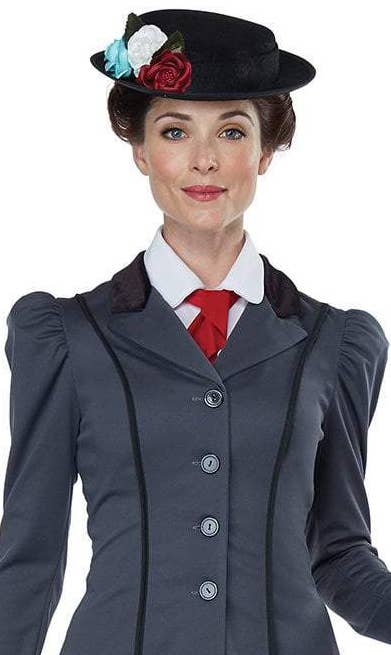 English Nanny Women's Mary Poppins Teacher's Book Week Costume Alternate Close Image