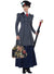 English Nanny Women's Mary Poppins Teacher's Book Week Costume Main Image