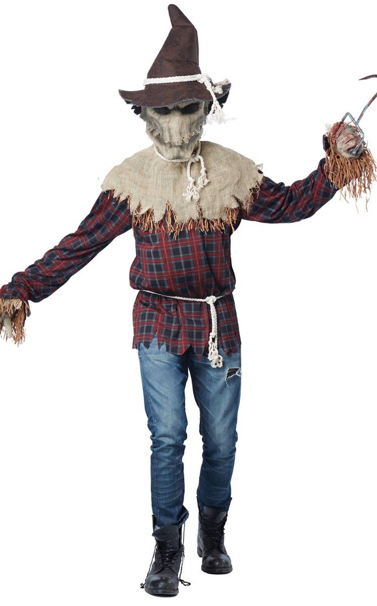 Sadistic Scarecrow Mens Halloween Costume - Main Image