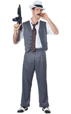 Men's 1920's Gangster Fancy Dress Costume Main Image